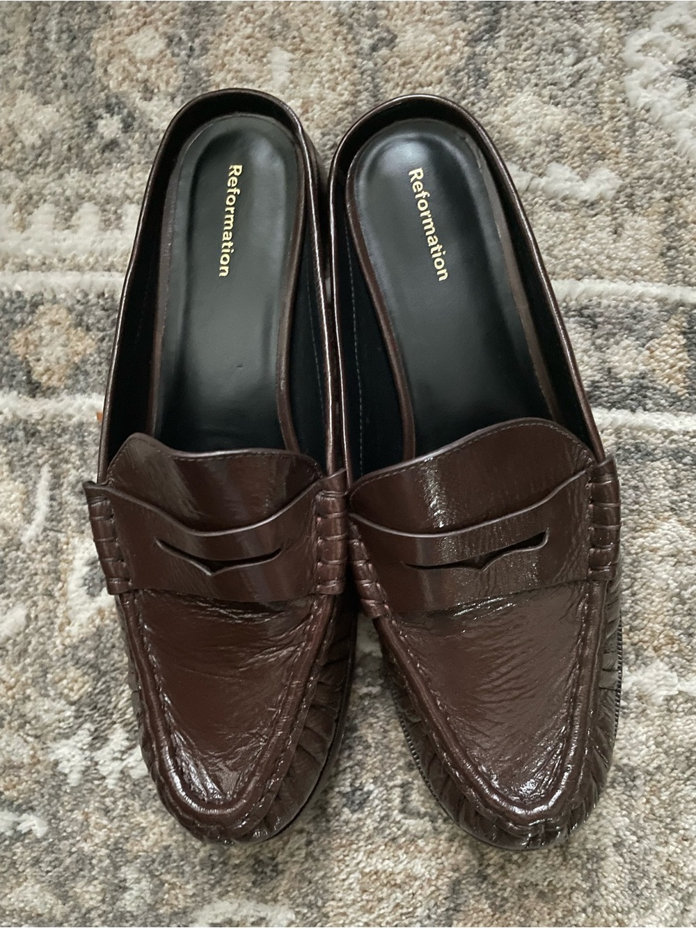 Reformation Francine loafer mule - Picture 7 of 10